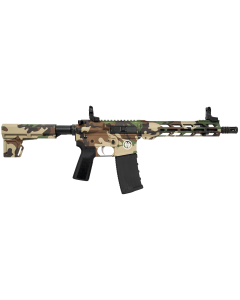 Hi-Point - HP15P-556M81 - HP-15P 5.56 NATO 10.5 Semi Auto 30+1 M81 Woodland Camo Black Pistol