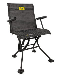 Hawk Stealth Spin 360 Camo Folding Chair Steel