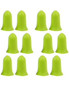 Allen ULTRX Lime Green Foam Ear Plugs 32 dB 6 Pair