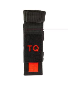 NcSTAR VISM Tactical Tourniquet Pouch - Black, 7"H x 2"W, Red Pull Tab