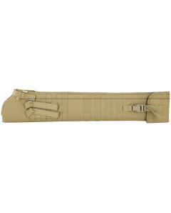 NCStar Tactical Shotgun Scabbard - 29", Tan, MOLLE Compatible