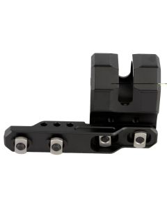 UTG M-LOK Offset Flashlight Ring Mount - Multi-Diameter, Black Finish