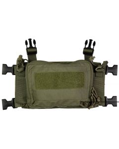 Haley Strategic D3CR Micro Chest Rig - Ranger Green, Multi-Mission Modular Design