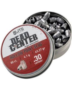 JTS Dead Center .30 Caliber Hollow Point Airgun Slugs - 63.27 Grain, 80 Count