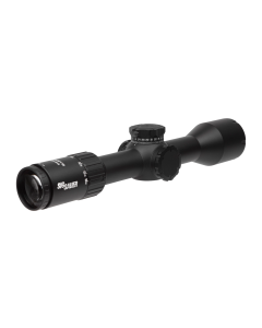 SIG Sauer Whiskey6 3-18x44mm FFP Rifle Scope - 30mm Tube, MOA Reticle, Black