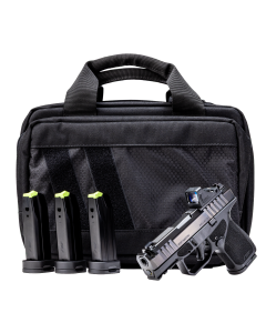 Rost Martin® - RM1SBLKOSP(COMP)SPL - RM1S Comp Bundle 9mm Luger 15+1 3.6" Semi-Auto Black Pistol