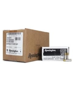 Remington Golden Saber 38 Special 125 Gr +P BJHP (Case)