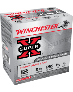 Winchester Super X 12 Gauge 2.75 1 1/8 oz 6 Shot XU12H6 (Box)