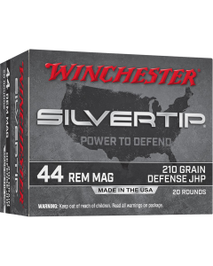 Winchester Silvertip 44 Mag 210 Grain JHP W44MST (Box)