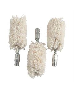 Cotton Bore Mop 12 Gauge - 3 Pack Gun Cleaning Kit