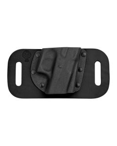 Canik TP9 Snapslide Holster - Right Hand, Black Cowhide Leather