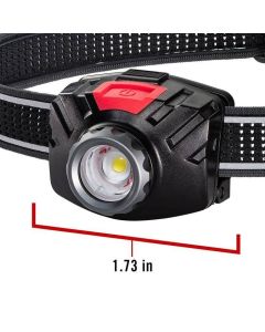 FL70 Headlamp 650 Lumens with Pure Beam & Twist Focus - Black