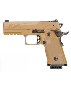 Sig Sauer P211 GT4 9mm Pistol - 4.2" Barrel, Coyote Finish, 21-Round Capacity