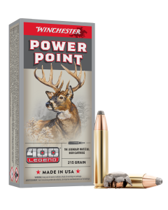 Winchester Power-point 400 Legend 215 Grain (Box) / Rebate Eligible