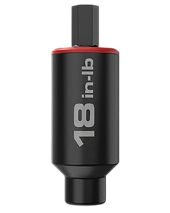 Real Avid® - AVSTFL18 - Smart‑Torq® Fixed 18 in‑lb Torque Limiter Black/Red Tool
