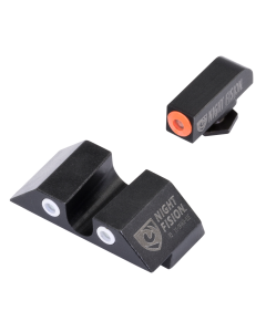Night Fision Night Sight Set, Nf Glk-001-007-ogwg     Ns Glk 17/19 U-rear