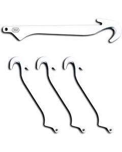 Old Edge RazorSafe Gutting Blades 4-Pack - 3.5" 420J2 Steel Replacement Blades