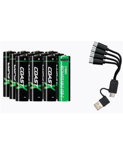 ZXAA Rechargeable Battery 12-Pack - AA Size