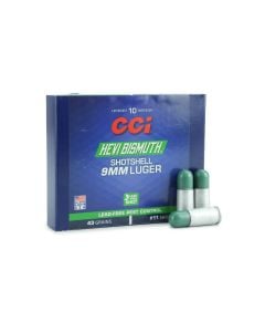 CCI Hevi Bismuth 9mm 43 Gr Lead-Free 11 Shot Pest Control