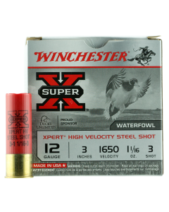 Winchester Super X 12 Gauge 3 1 1/16 oz 3 Shot WEX123M3 (Box) / Rebate Eligible