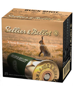 Sellier & Bellot Hunting Load 12 Gauge 2.75 1 1/8 oz 1 Buck