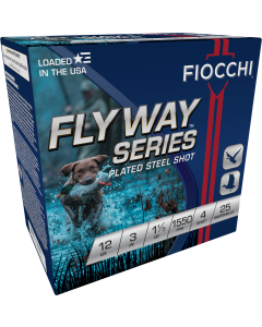 Fiocchi Flyway 12 Gauge 3 1 1/5 oz 4 Shot 123ST154 (Box)
