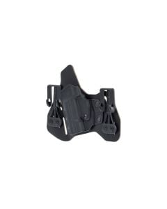 Blackhawk Leather Tuckable Pancake Kahr PM9/40 Holster, Black, Left Handed