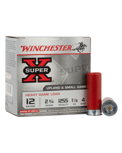 Winchester Super X 12 Gauge 2.75 1 1/8 oz 4 Shot XU12H4 (Box)