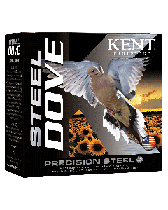 Kent Cartridge Steel Dove 12 Gauge 2.75 1 oz 6 Shot K12SD286 (Box)