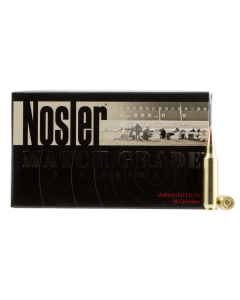 Nosler Match Grade Rdf 22 Nosler 85 Grain RDF Hollow Point Boat-Tail (Box)