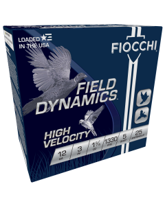 Fiocchi Field Dynamics 12 Gauge 3 1 3/4 oz 5 Shot 123HV5 (Box)