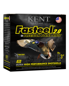 Kent Cartridge Fasteel 2.0 20 Gauge 3 7/8 oz 2 Shot K203FS242 (Box)