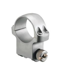 Ruger 90291 5KHM Scope Ring Silver 1" High