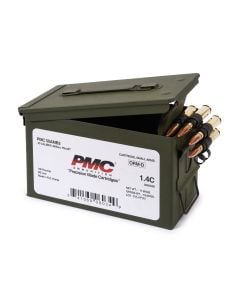PMC Bronze 50 BMG 660 Gr FMJ Boat Tail - 100 Linked Rounds in Ammo Can