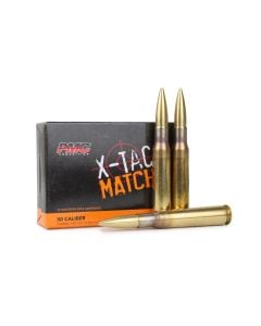 PMC X-Tac Match 50 BMG 740 Gr Solid Brass (Box)