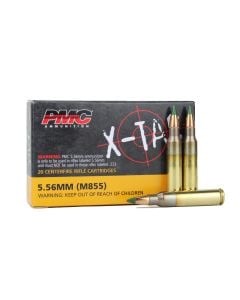 PMC X-TAC 5.56 NATO 62 Gr Green Tip LAP