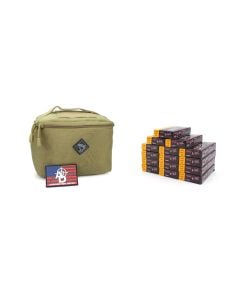 PMC X-TAC 5.56 NATO 62 Gr Green Tip LAP 300-Round Range Bundle (w/Free Ammo Pouch)