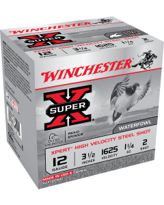 Winchester Super X 12 Gauge 3.50 1 1/4 oz 2 Shot WEX12LM2 (Box)