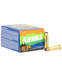Sierra Outdoor Master 357 Magnum 158 Grain JHP Sport Master A836036 (Box)
