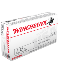 Winchester USA 357 Sig 125 Grain FMJ (50 Rounds)