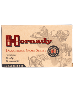 Hornady Dangerous Game 9.3mmx62 Mauser 286 Grain InterLock Spire Point-Recoil Proof (Box)
