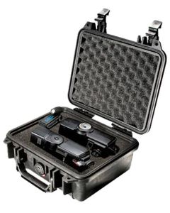 Pelican Protector Gun Case Crushproof Foam (Black Polypropylene)