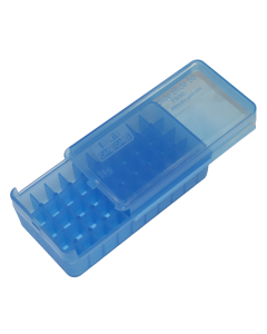 Mtm Side-slide Ammo Box, Mtm P50ss-45-24  45  Pstl Slide Stop 50rd Box Blue