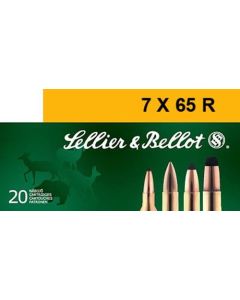 Sellier & Bellot Rifle 7x65mmR 173 Grain Soft Point Cut-Through Edge (Box)