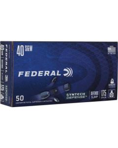 Federal Ammunition 40 S&W 175gr Semi Jacketed Hollow Point Ammunition