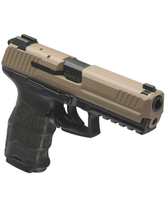HK® - 81001198 - P30L V3 9mm Luger 20+1 4.45" Semi-Auto Flat Dark Earth Pistol