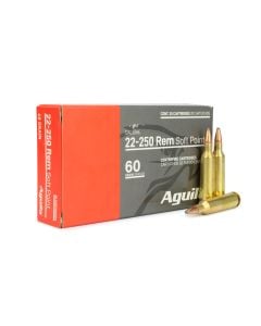 Aguila 22-250 Rem 60 Grain Soft Point