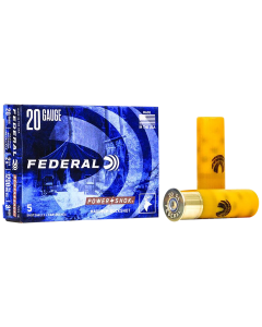 Federal Power-shok 20 Gauge 2.75 1 oz 3 Buck F2033B (Box)