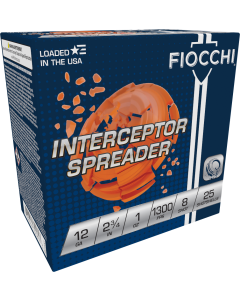 Fiocchi Exacta Target 12 Gauge 2.75 1 oz 8 Shot 12CPTR8 (Box)