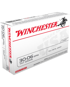 Winchester Usa 30-06 Springfield 147 Grain FMJ Ammo